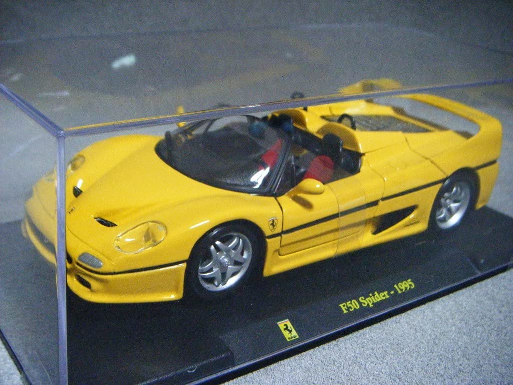 Amazon | Bburago『1/24 FERRARI F50 Spider - 1995 イエロー